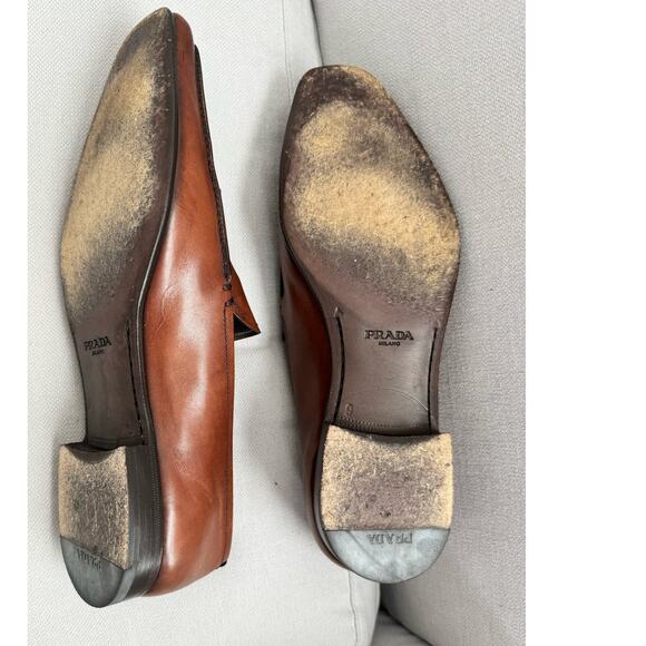 Men's Luxury Prada Loafers 2DA064 Size 9 (US Size 10) - Picture 2 of 10
